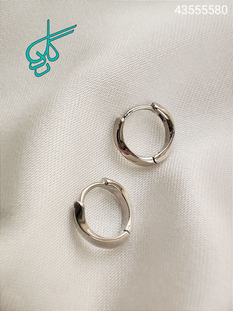 خرید گوشواره حلقه ای ساده مارک ژوپینگ کد 1615351 - ردگل