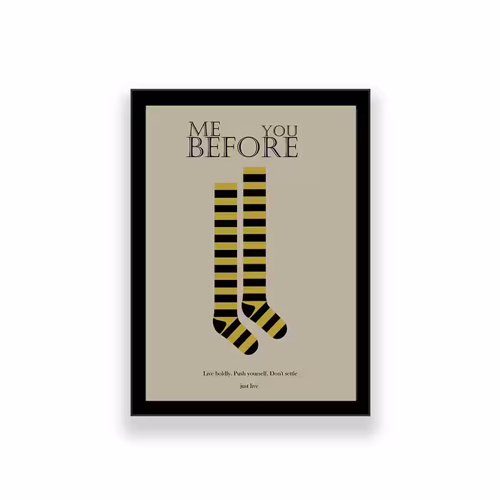 تابلو طرح فیلم me before you