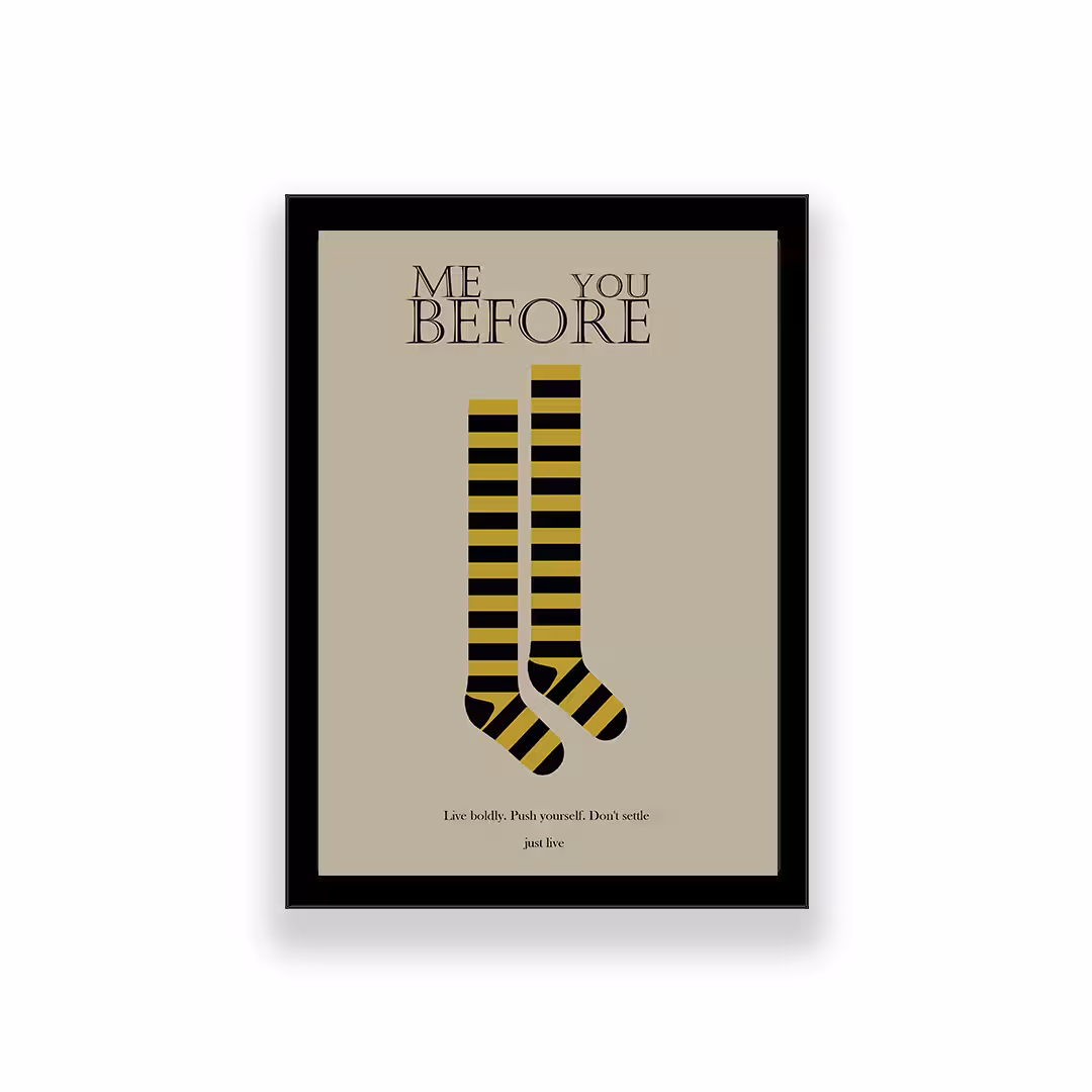 تابلو طرح فیلم me before you
