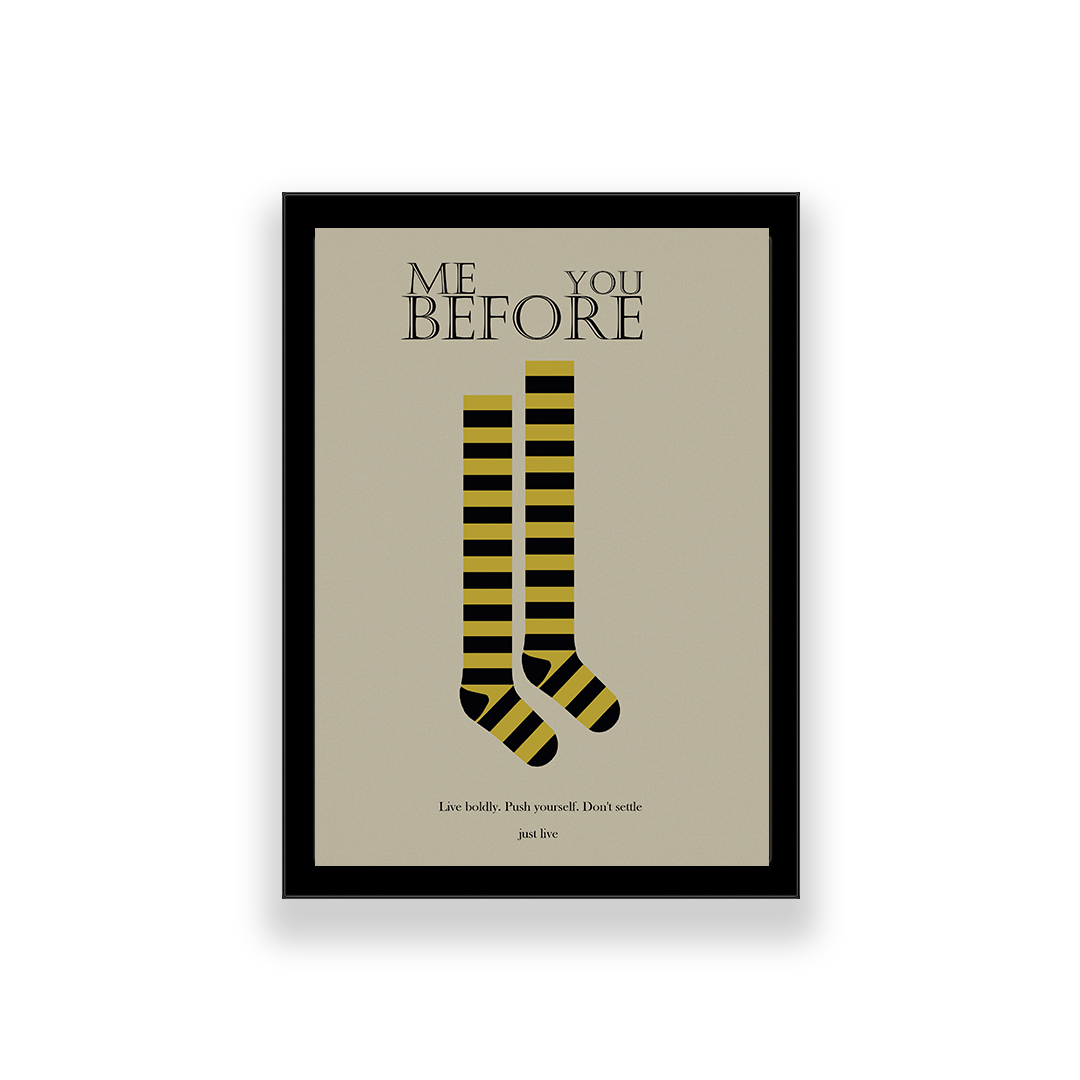 تابلو طرح فیلم me before you