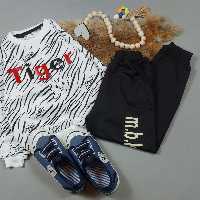 ست بلند اسپورت tiger خط خطی طرح market