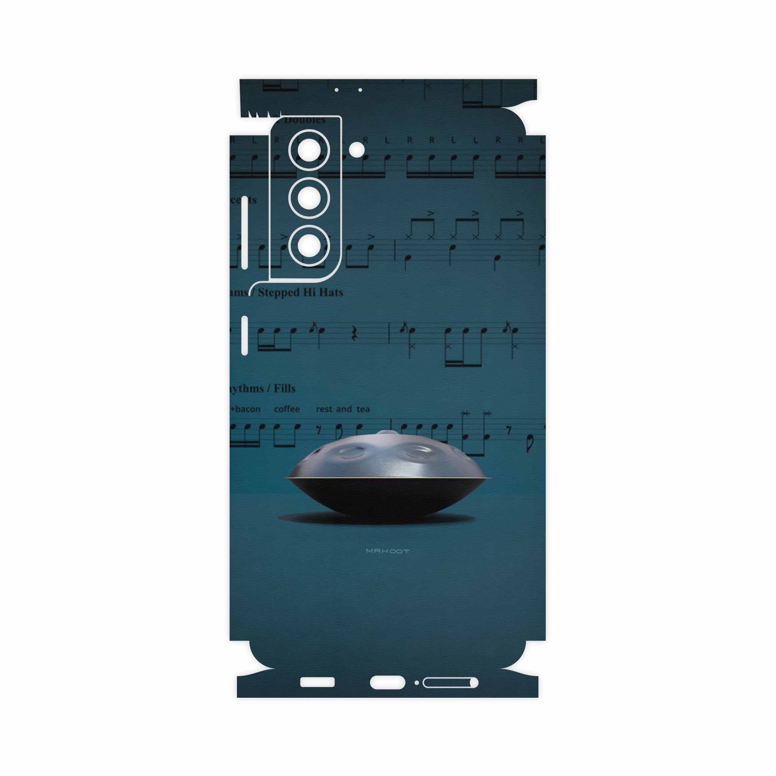 برچسب پوششی ماهوت مدل Hang-Instrument-FullSkin مناسب برای گوشی موبایل سامسونگ Galaxy S21 5G