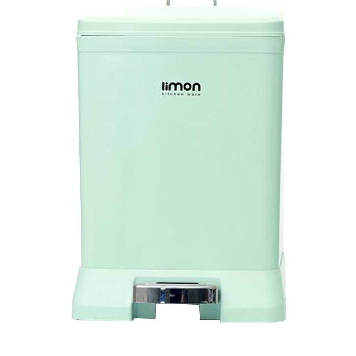 سطل زباله پدالی لیمون مدل آرام بند کد 7081