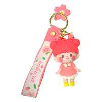 جاکلیدی مدل سیلیکونی طرح دختر مو خرگوشی