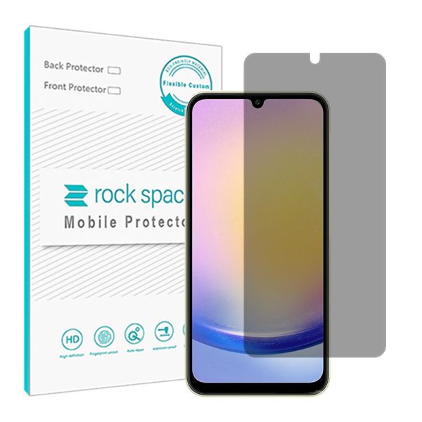 گلس سامسونگ A25 مدل نانو هیدروژل پرایوسی برند راک اسپیس کد S