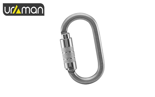 کارابین اتومات سه مرحله ای کایلاس Steel Oval triple lock gate carabiner EC102B