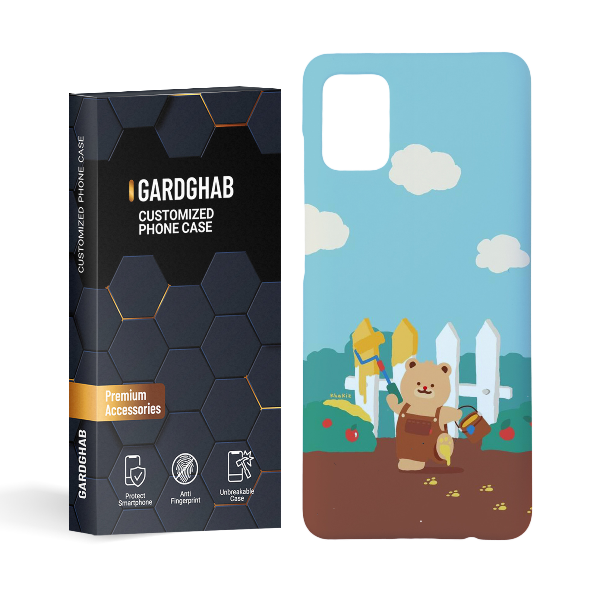  کاور گارد قاب مدل دخترانه مناسب برای گوشی موبایل سامسونگ galaxy a51