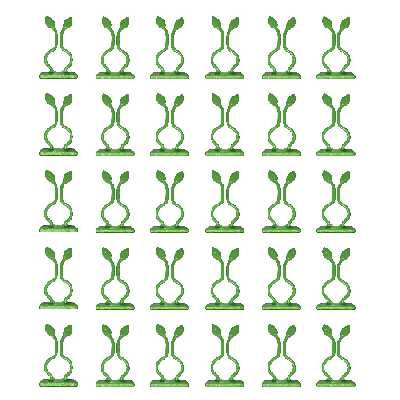 قیم بند مدل برگی بسته 30 عددی