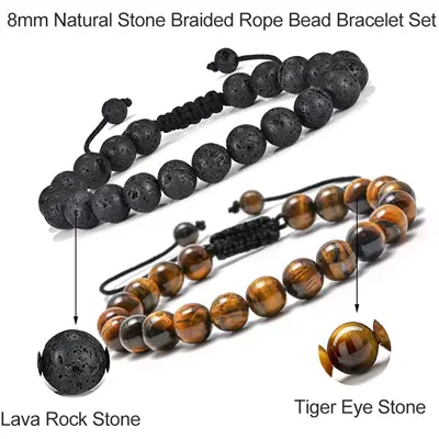 دستبند رزالیا مدل Raika-PSN-10 مجموعه 2 عددی