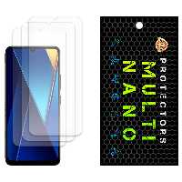محافظ صفحه نمایش مات مولتی نانو مدل X-S3M مناسب برای گوشی موبایل شیائومی Poco C65 بسته سه عددی | کالا برتری
