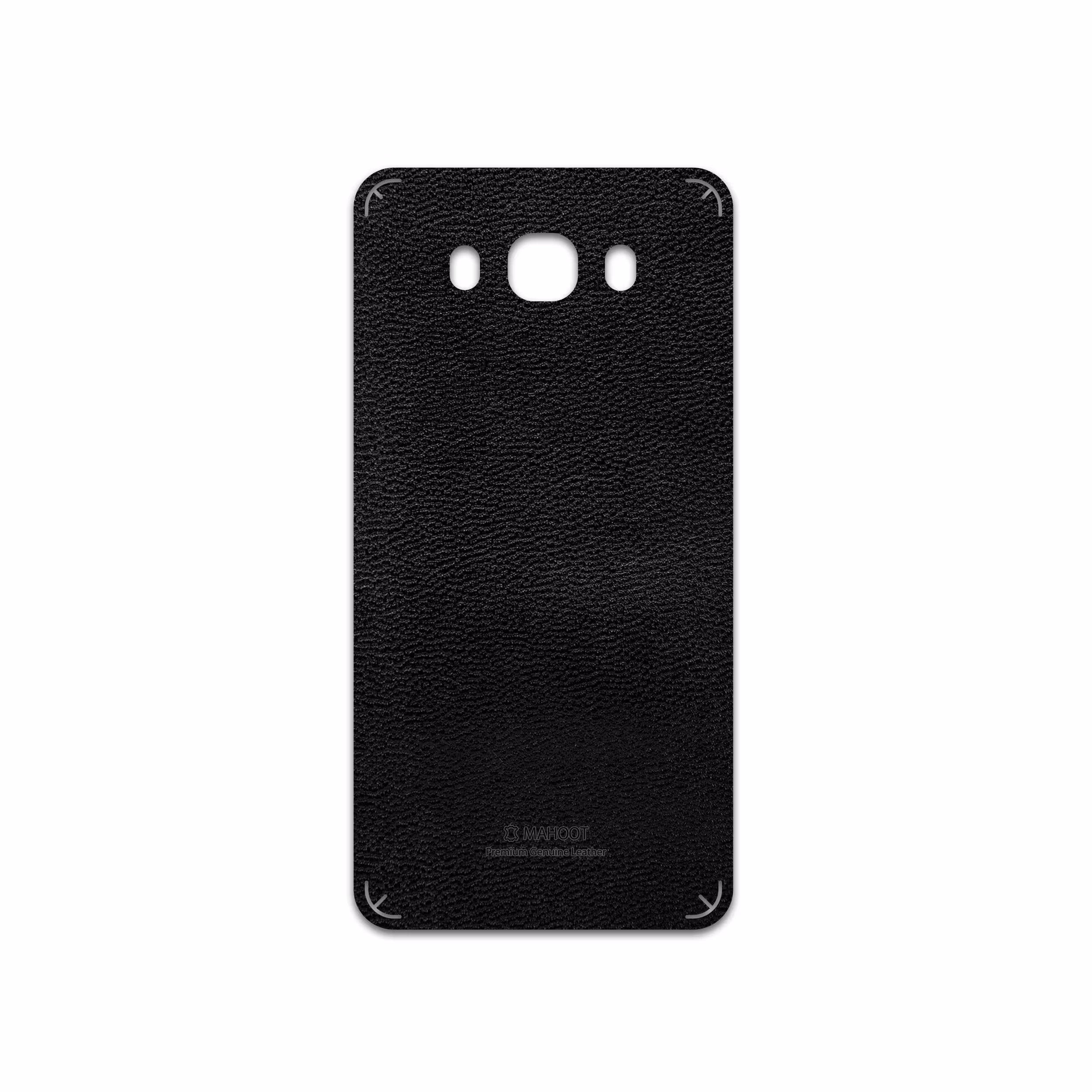 برچسب پوششی ماهوت مدل Black-Leather مناسب برای گوشی موبایل سامسونگ Galaxy J7 2016