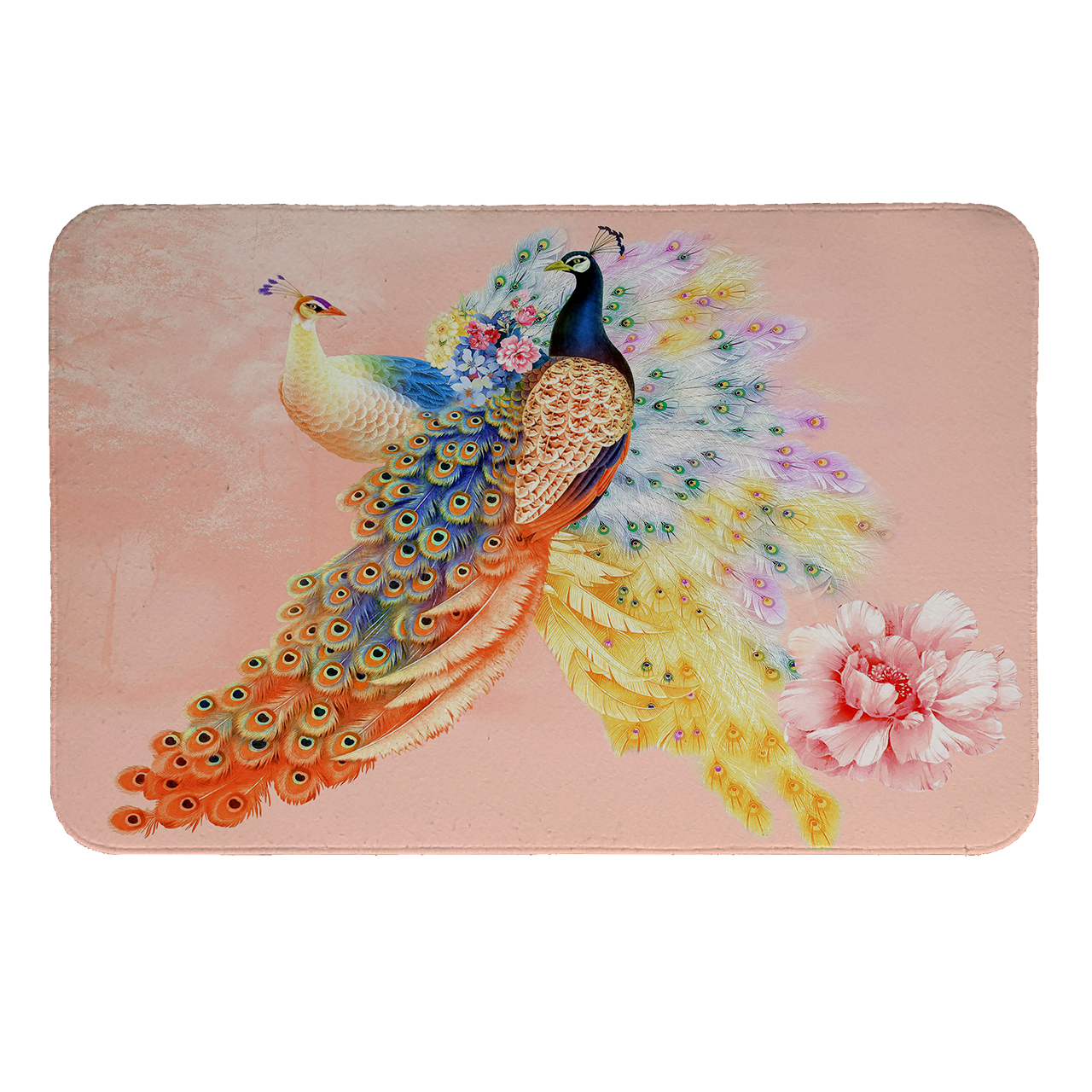 زیرقابلمه ای طرح طاووس کد 6183