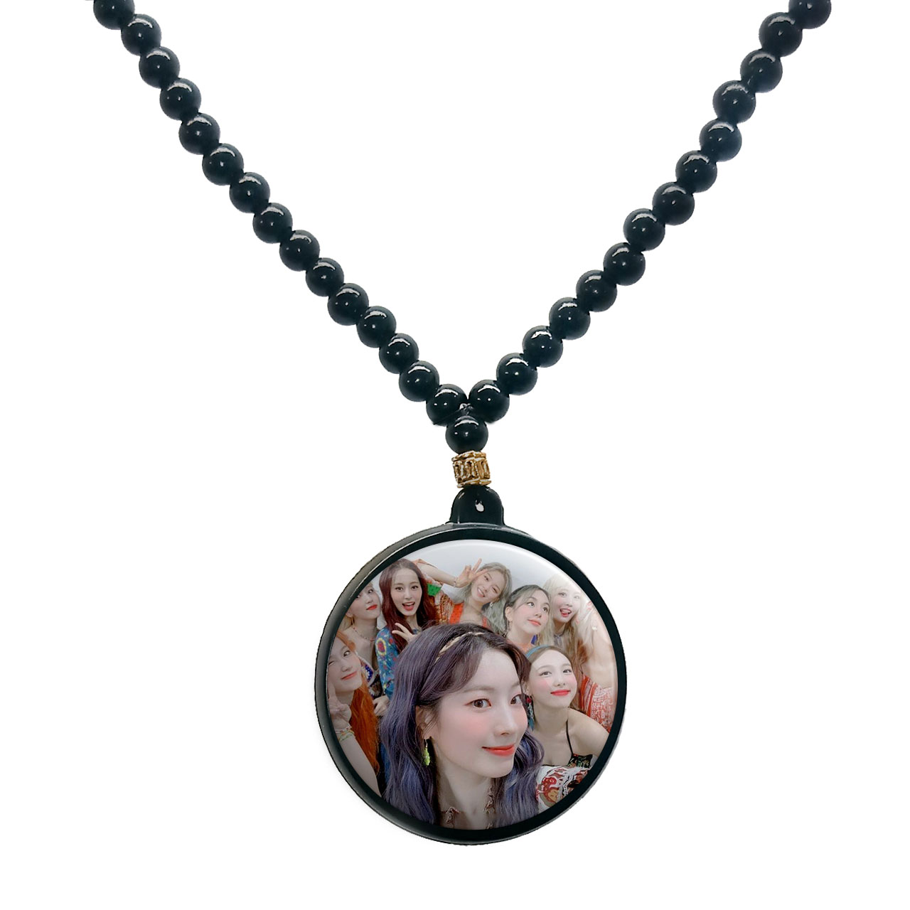 گردنبند پرمانه طرح تو ایس کد pmd.19520 مدل دو طرفه