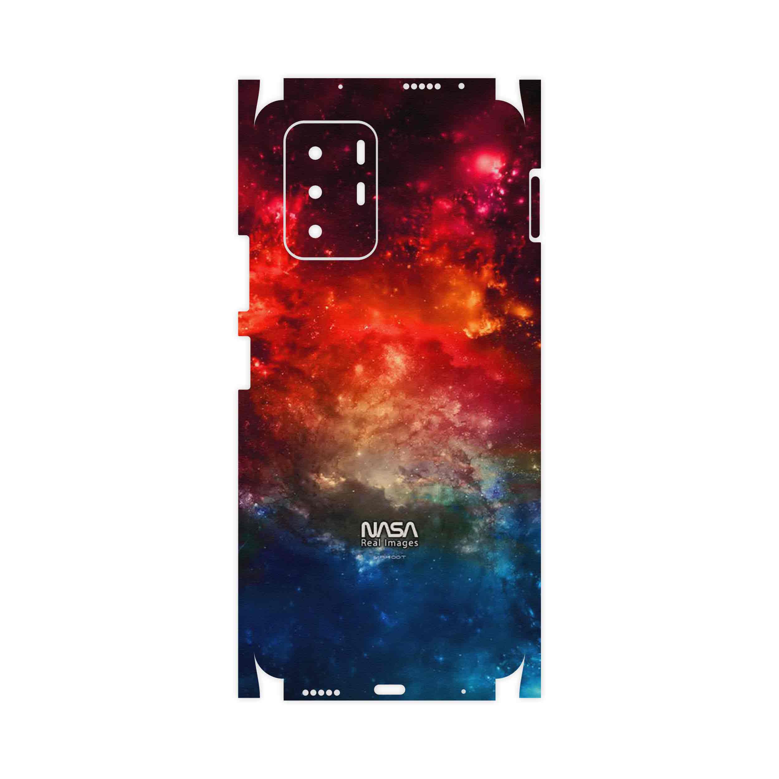 برچسب پوششی ماهوت مدل Universe b NASA 8-FullSkin مناسب برای گوشی موبایل شیائومی Redmi Note 10 Pro (China)