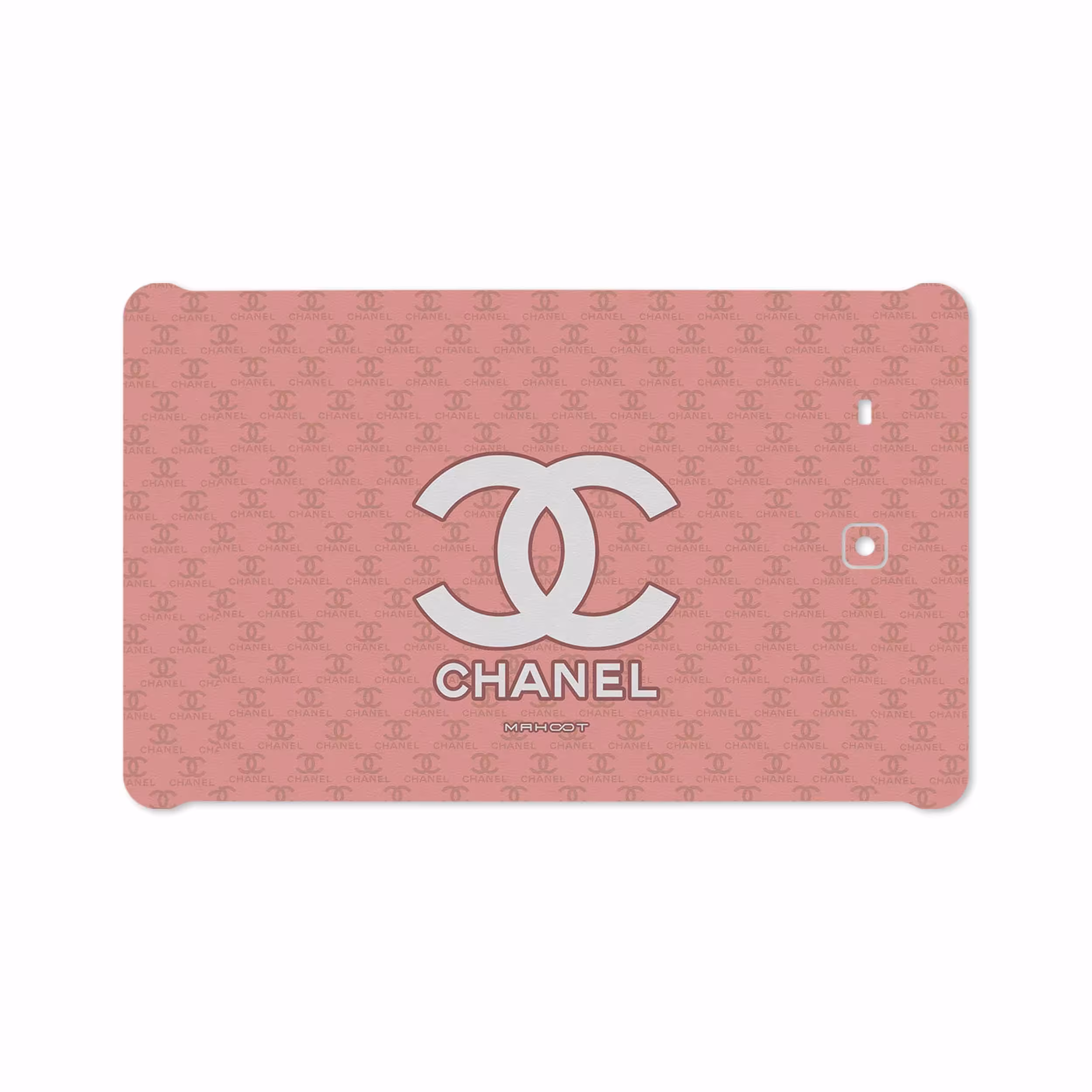برچسب پوششی ماهوت مدل CHANEL-Logo مناسب برای تبلت سامسونگ Galaxy Tab E 9.6 2015 T560