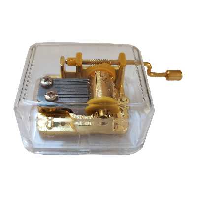 جعبه موزیکال مدل شیشه ای