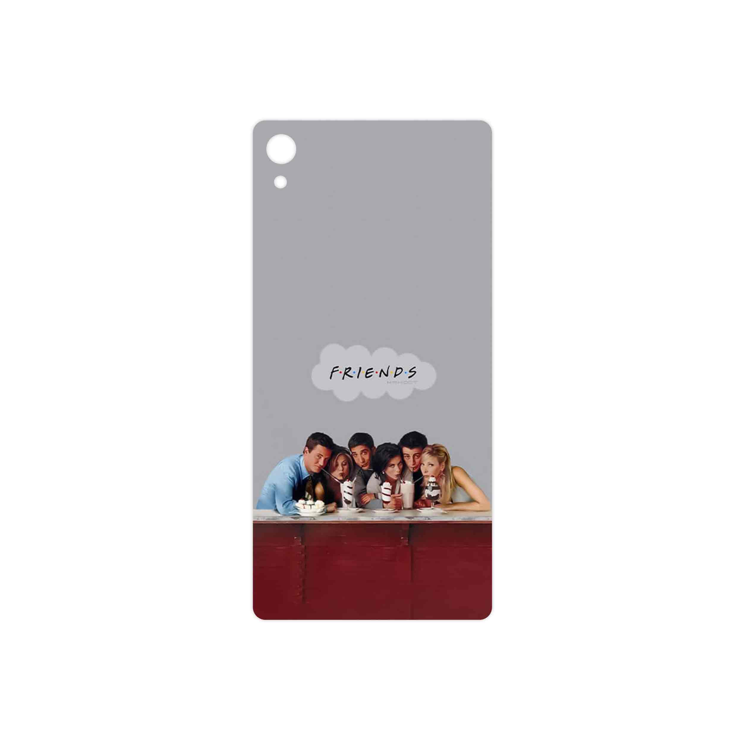 برچسب پوششی ماهوت مدل Friends 1 مناسب برای گوشی موبایل سونی Xperia Z3 Plus