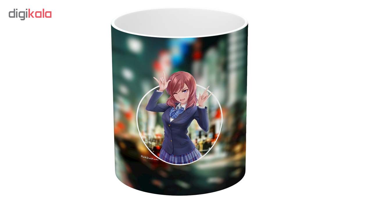 ماگ طرح anime girl مدل NI428