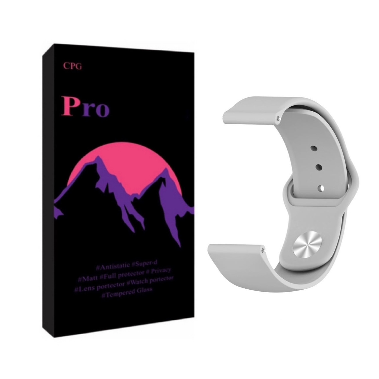 بند پرو مدل سیلیکونی مناسب برای ساعت هوشمند امیزفیت BIP U PRO