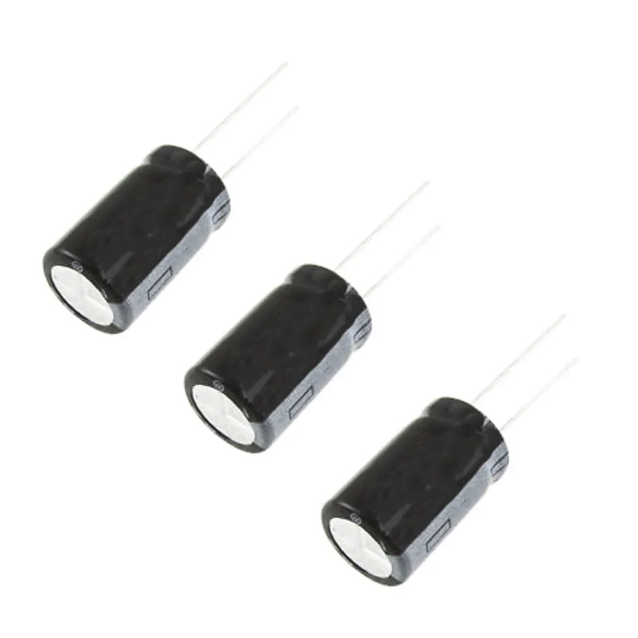 خازن الکترولیت 3.3 میکروفاراد مدل 25V بسته 3 عددی