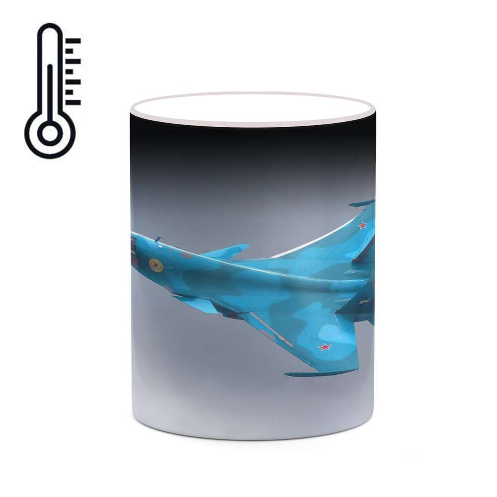 ماگ حرارتی کاکتی طرح هواپیمای جنگنده مدل mgh20359