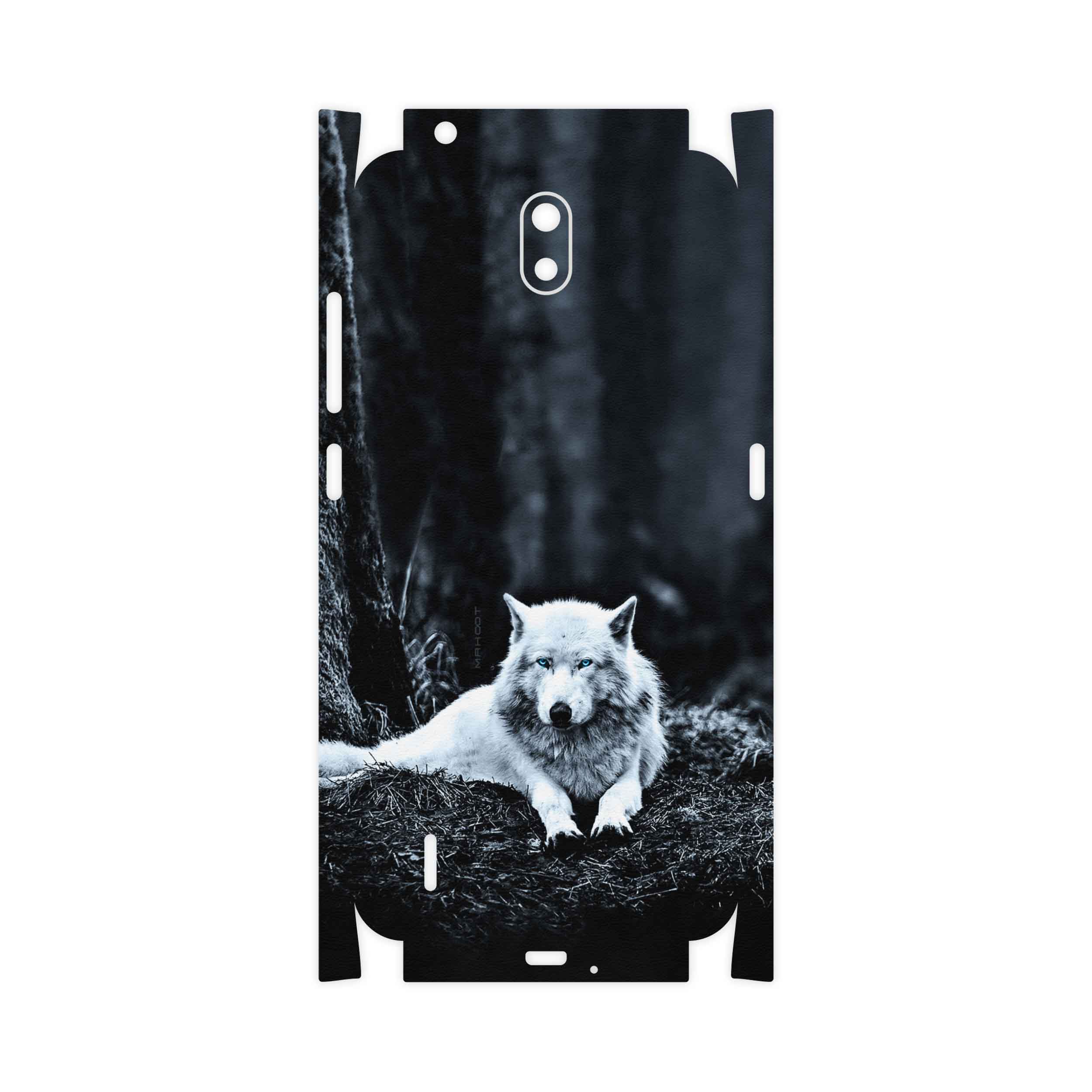 برچسب پوششی ماهوت مدل Dire-Wolf-FullSkin مناسب برای گوشی موبایل نوکیا C1