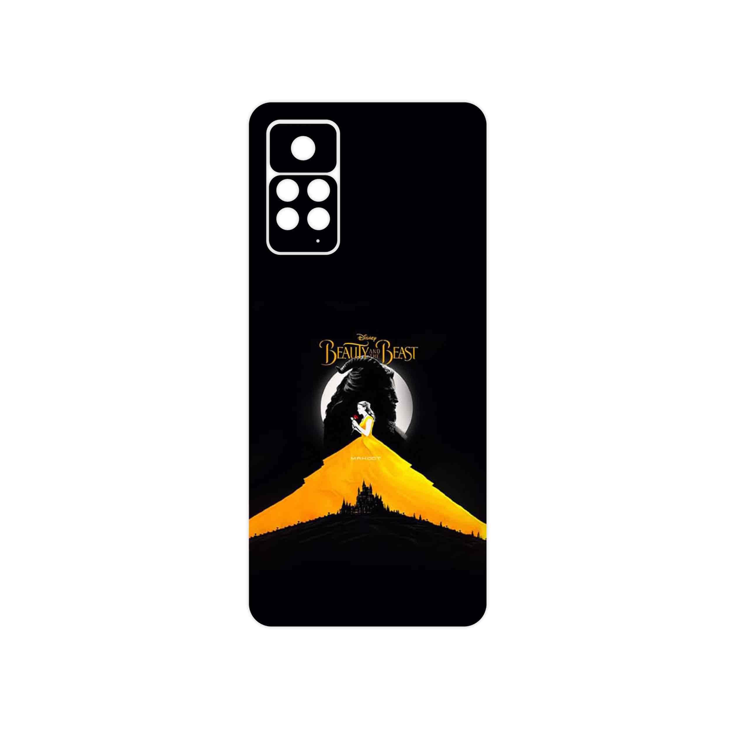 برچسب پوششی ماهوت مدل Beauty and the Beast مناسب برای گوشی موبایل شیائومی Redmi Note 11 Pro