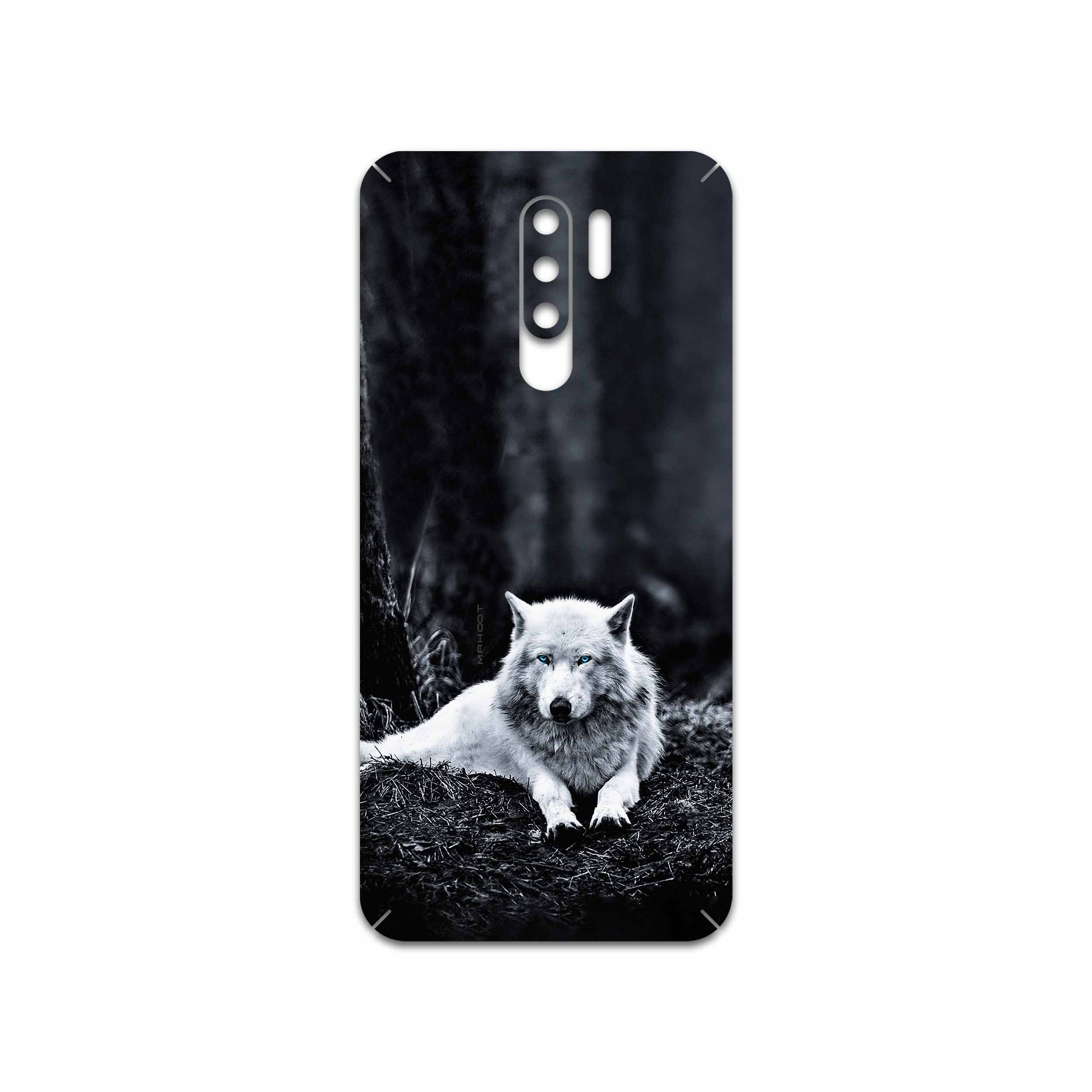 برچسب پوششی ماهوت مدل Dire Wolf مناسب برای گوشی موبایل شیائومی Redmi 9