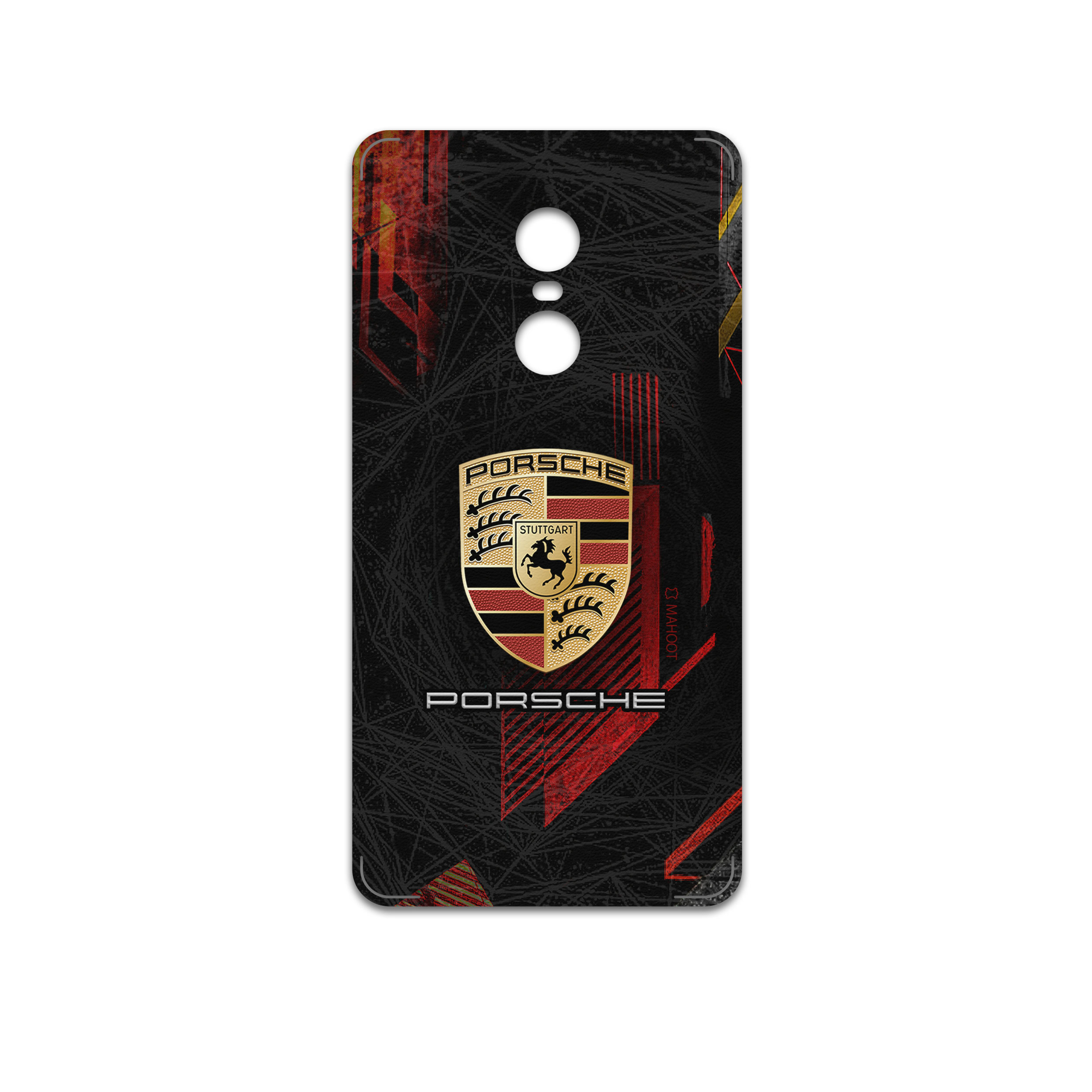 برچسب پوششی ماهوت مدل Porsche-Logo مناسب برای گوشی موبایل شیائومی Redmi Note 4