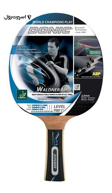 راكت پينگ پنگ دونيك مدل Waldner line LEVEL 700