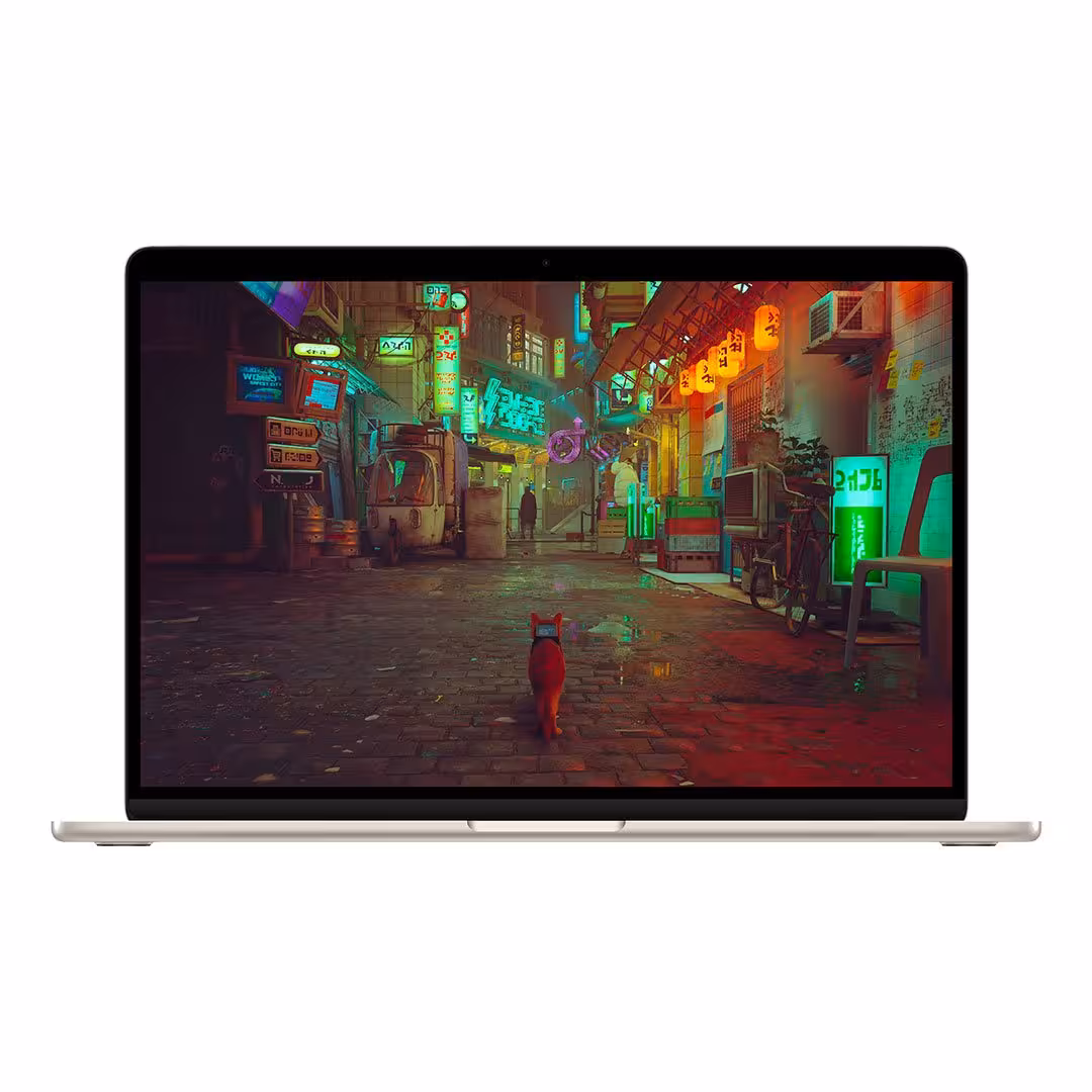 خرید و قیمت لپ تاپ اپل مک بوک ایر M2 2023 مدل MQKU3 نمایشگر 15٫3 اینچی، تراشه M2، رم 8 گیگابایت، حافظه 256 گیگابایت SSD