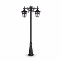 چراغ حیاطی ایستاده شب تاب مدل آبنوس SH-105721320