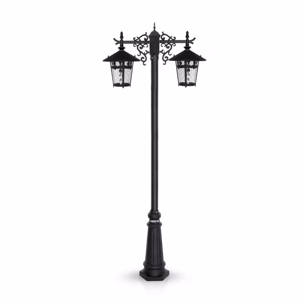 چراغ حیاطی ایستاده شب تاب مدل آبنوس SH-105721320