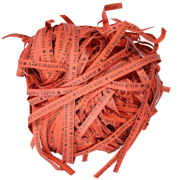 پوشال تزئینی مدل آی لاو یو وزن 150 گرم