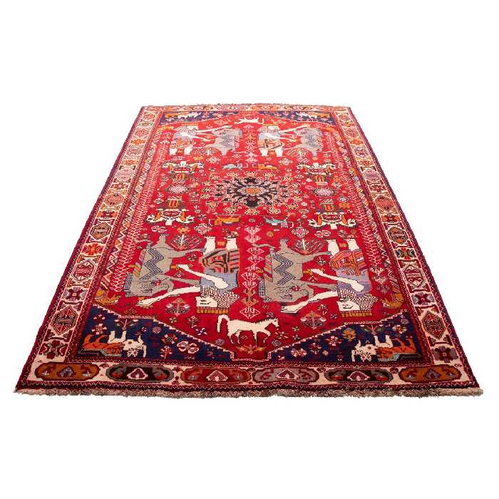 فرش دستباف قدیمی پنج و نیم متری سی پرشیا کد 179123