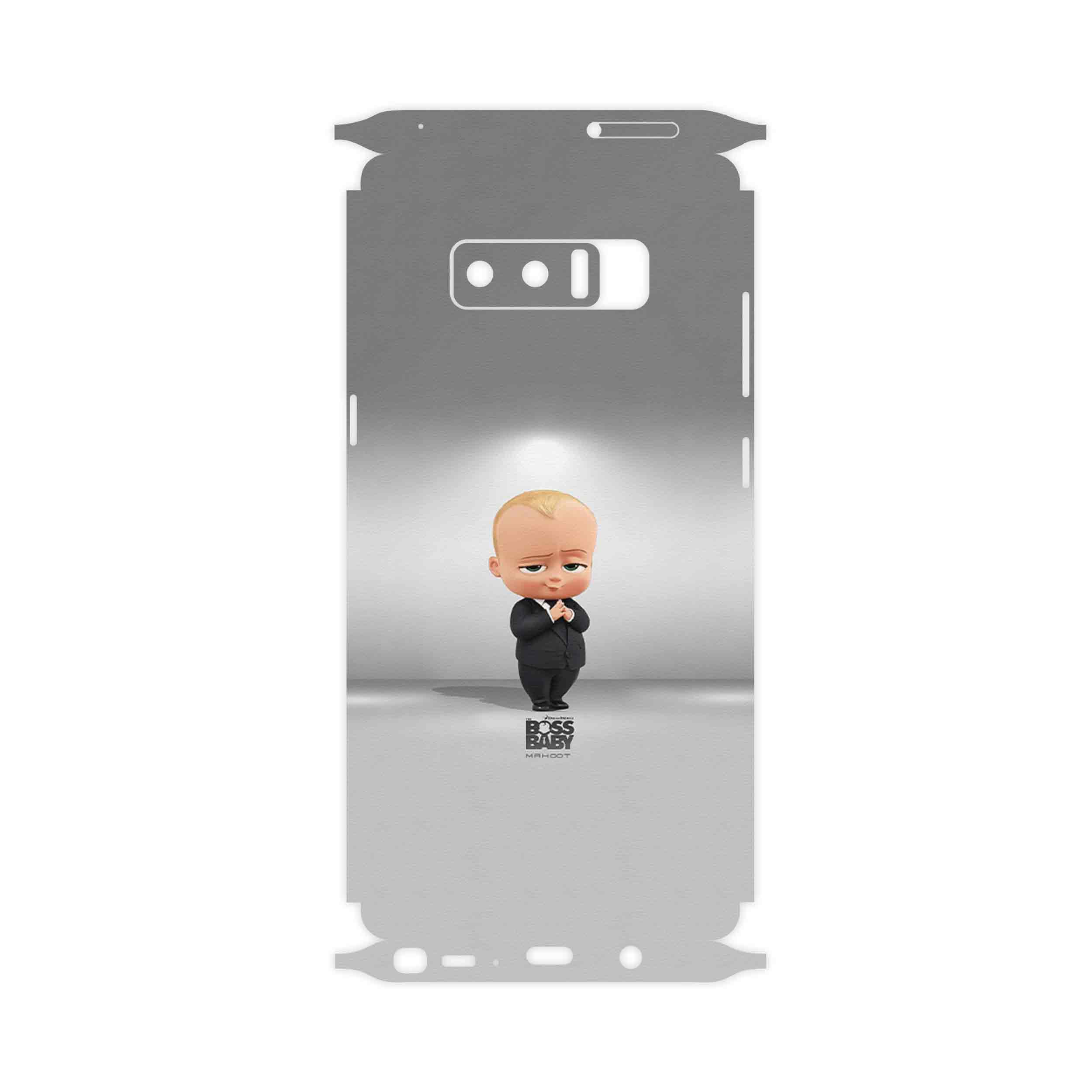 برچسب پوششی ماهوت مدل The Boss Baby-FullSkin مناسب برای گوشی موبایل سامسونگ Galaxy Note 8