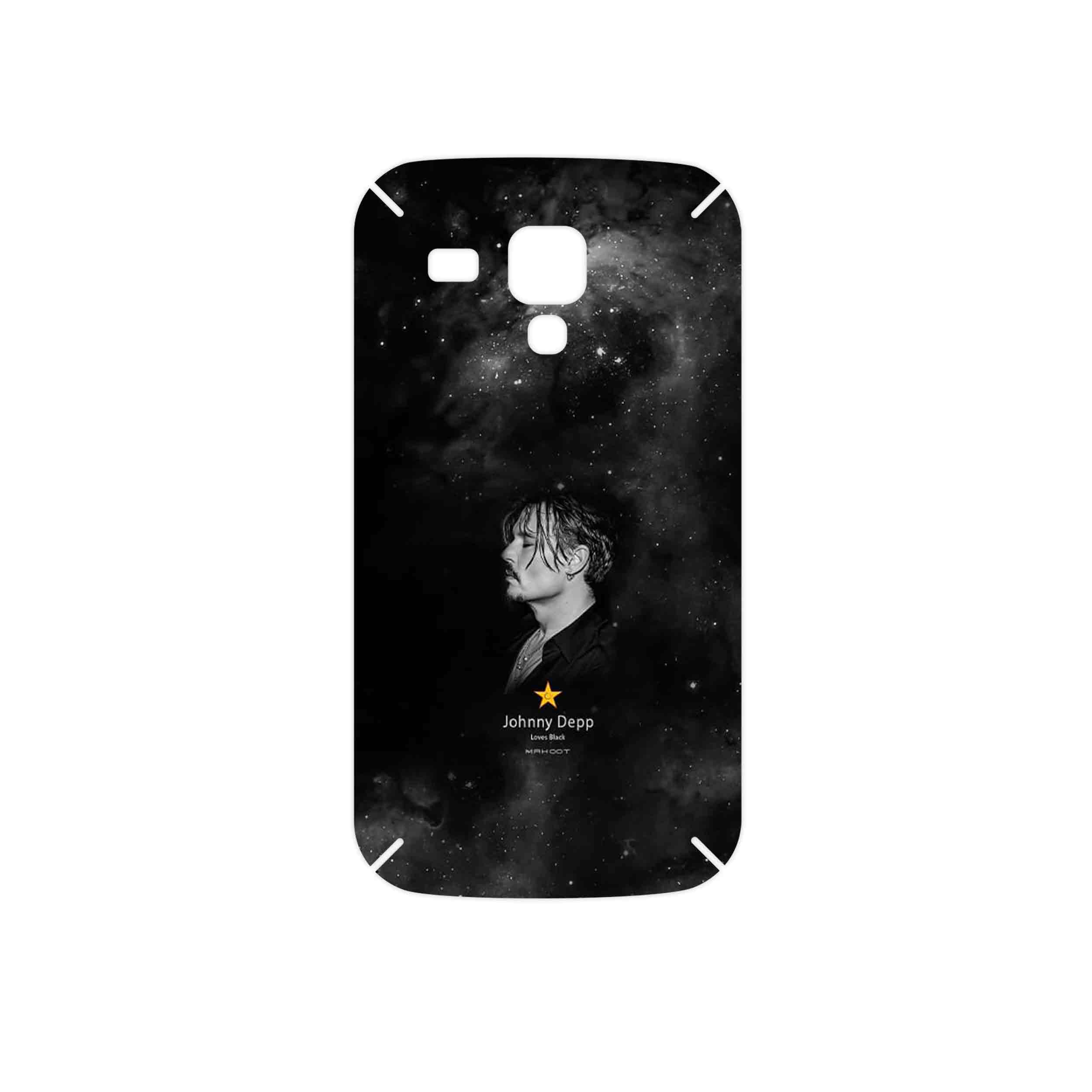 برچسب پوششی ماهوت مدل Johnny Depp مناسب برای گوشی موبایل سامسونگ Galaxy S Duos GT S7562