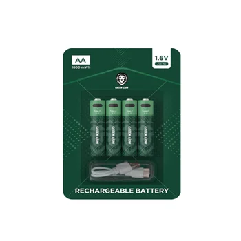 باتری قلمی شارژی گرین لاین مدل GNRGBAA  1.6V Zn-Ni