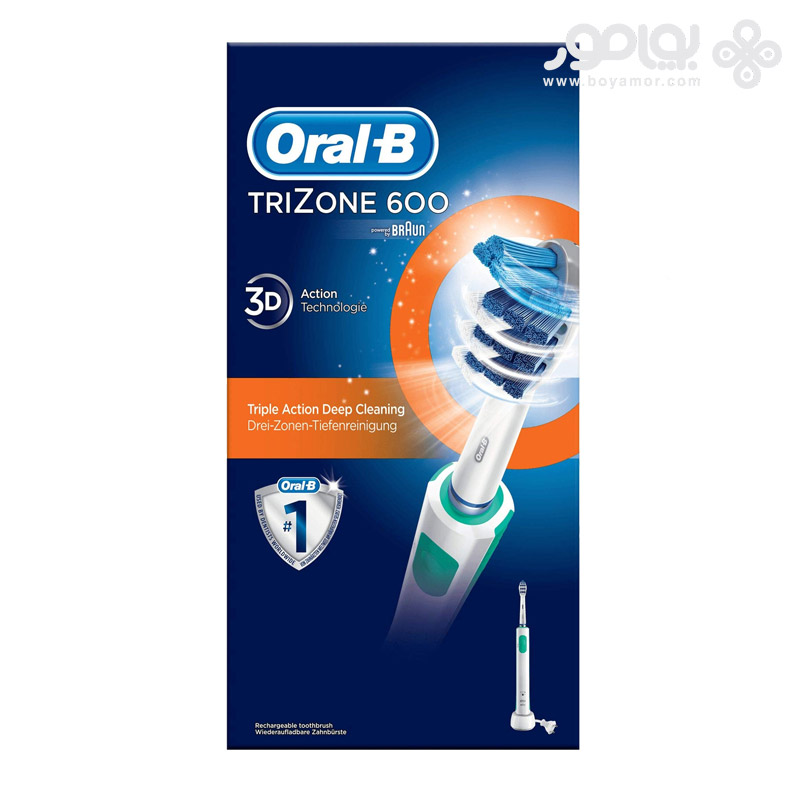 مسواک برقی اورال بی مدل TRIZONE 600 3D