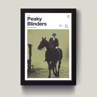 تابلو مدل Peaky Blinders کد Q2326 | دنیای قاب