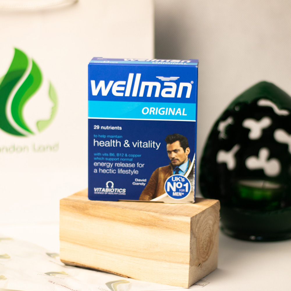 مکمل ولمن (VITABIOTICS) | تقویت انرژی، سلامت و عملکرد مردان