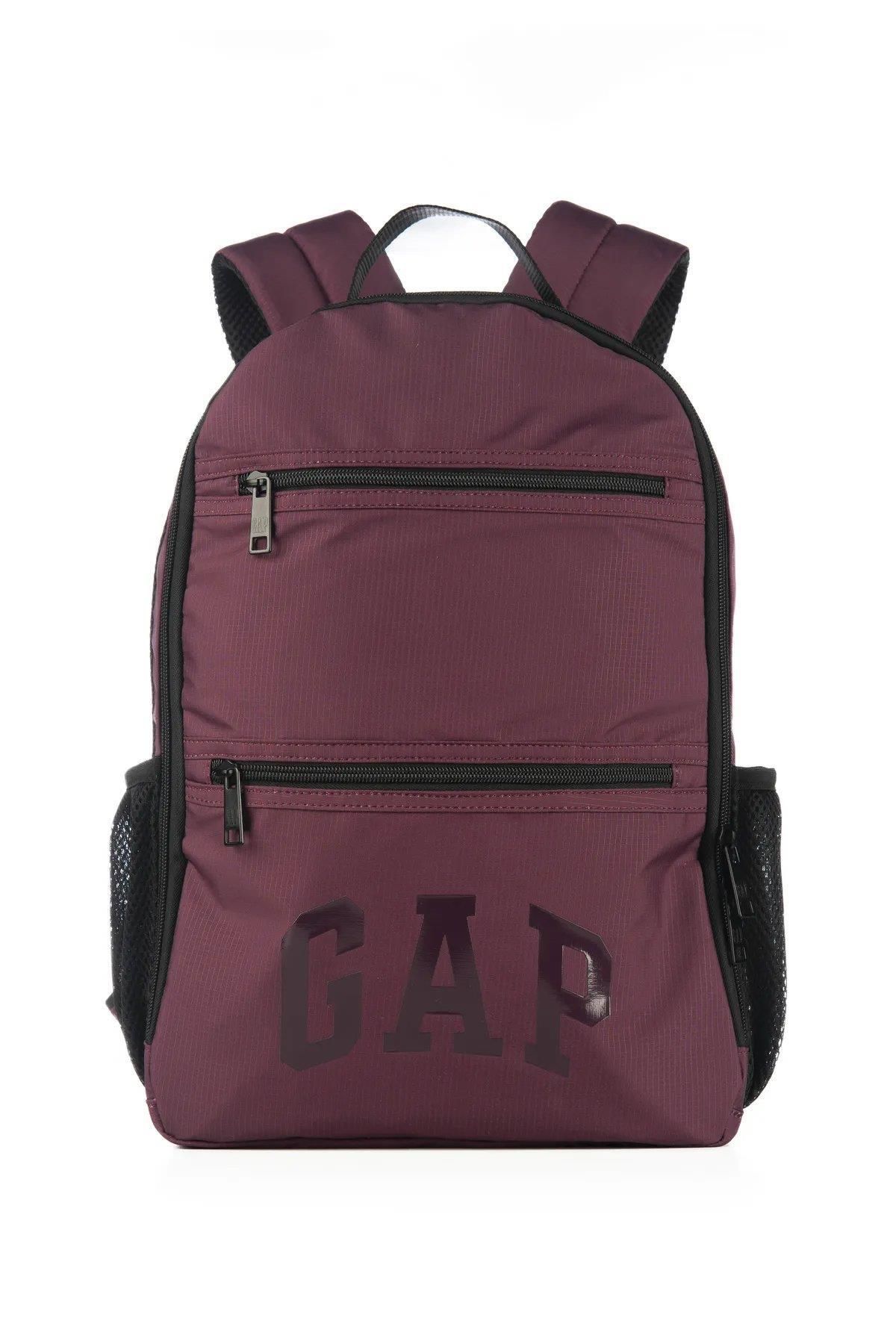 کیف مدرسه قرمز مردانه و زنانه کوله پشتی دو قسمت 03452 GAP