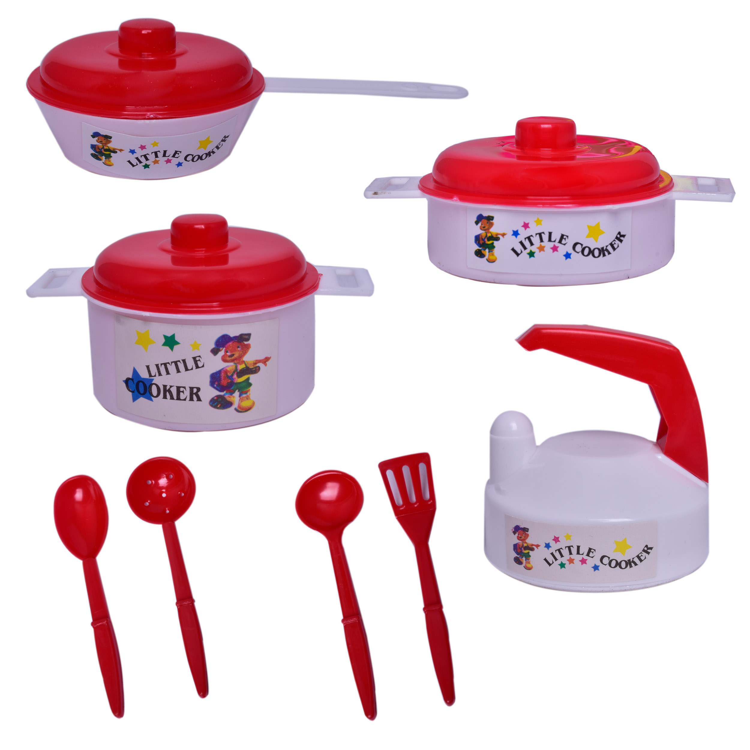 ست اسباب بازی وسایل آشپزی کد 01 مجموعه 8 عددی