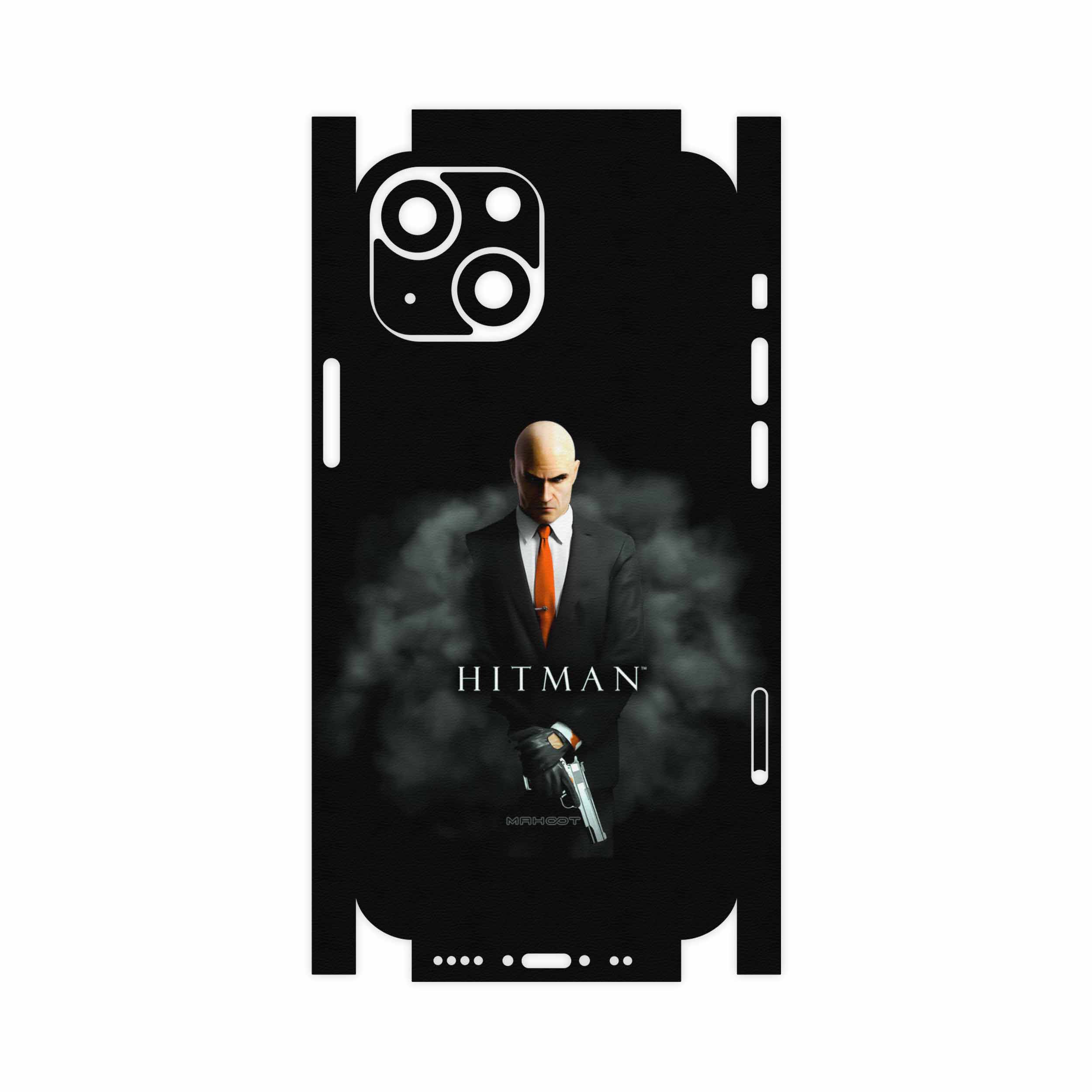برچسب پوششی ماهوت مدل Hitman-Game-FullSkin مناسب برای گوشی موبایل اپل iPhone 13 Mini