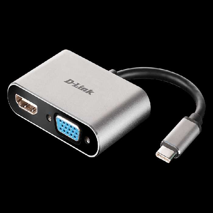 مبدل USB-C به VGA/HDMI دی-لینک مدل DUB-V210 - دوسو آی تی