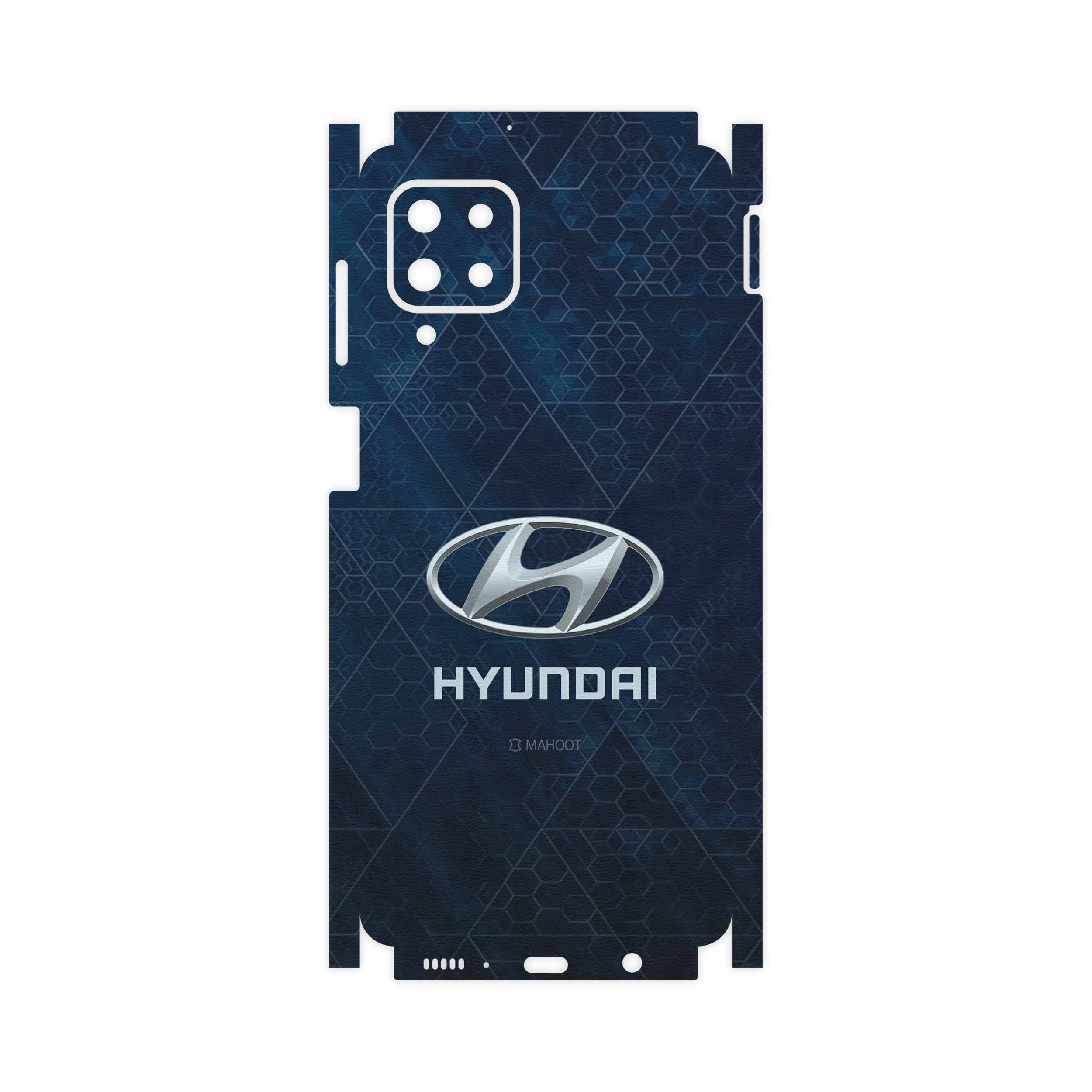 برچسب پوششی ماهوت مدل Hyundai-Logo-FullSkin مناسب برای گوشی موبایل سامسونگ Galaxy M62