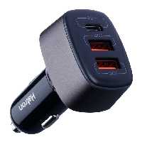 شارژر فندکی فست شارژ Hatron HCC3210PQ QC30 PD 3A 20W
