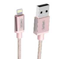 کابل دیتا و شارژ لایتنینگ 1 متری یونیتک مدل Y-C499ARG