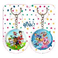 جاکلیدی خندالو مدل چیس و اسکای و زوما سگ های نگهبان کد 1258512584 مجموعه 2 عددی