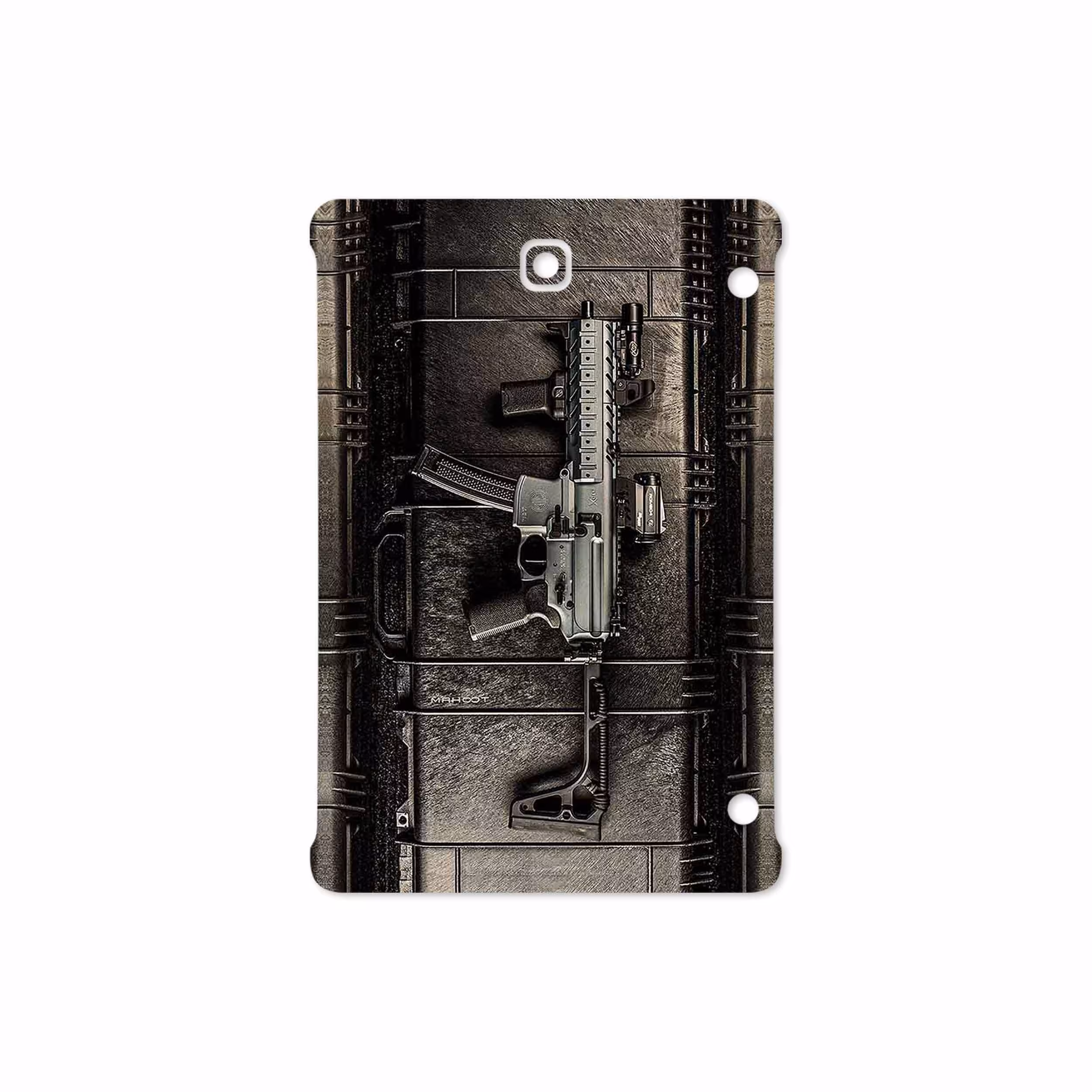 برچسب پوششی ماهوت مدل Gun مناسب برای تبلت سامسونگ Galaxy Tab S2 8.0 2015 T715